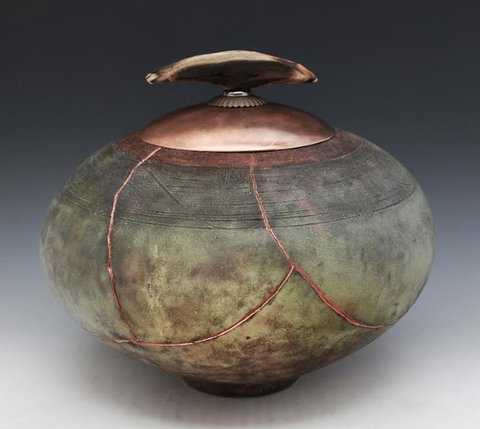 Reborn Raku Style Companion Urn